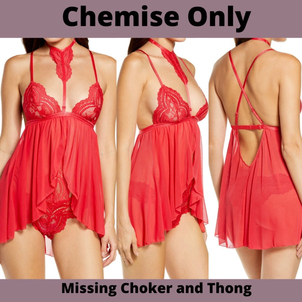 NEW $47 Ann Summers [ XXL‎ (20/22 US) ] The Taylor Boxed Babydoll Chemise